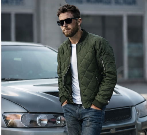 Everyday Quilted Zip Jacket