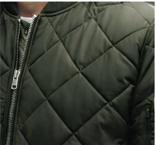 Everyday Quilted Zip Jacket